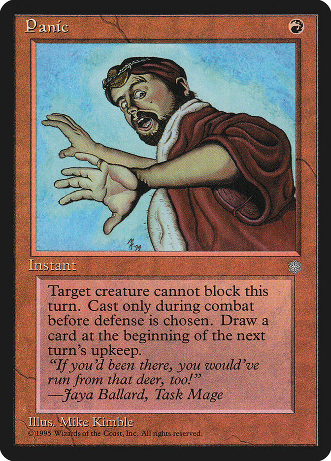 Panic [Ice Age] Magic: The Gathering
