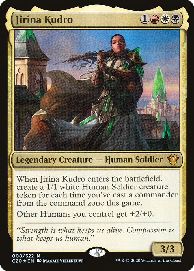 Jirina Kudro [Commander 2020] Magic: The Gathering