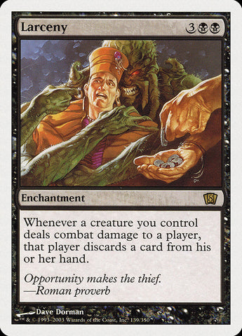 Larceny [Eighth Edition] Magic: The Gathering