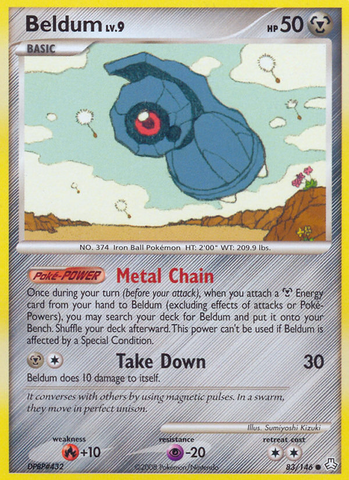 Beldum (83/146) [Diamond & Pearl: Legends Awakened] Pokémon