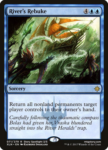River's Rebuke [Ixalan] Magic: The Gathering