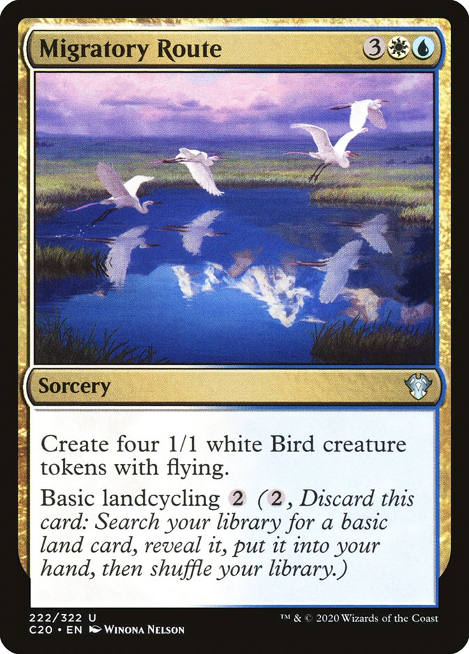 Migratory Route [Commander 2020] Magic: The Gathering