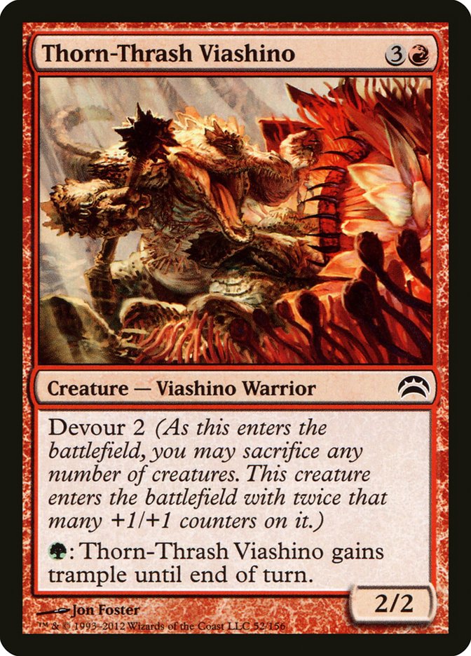 Thorn-Thrash Viashino [Planechase 2012] Magic: The Gathering