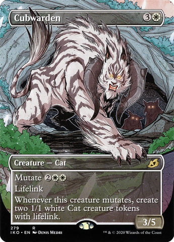 Cubwarden (Showcase) [Ikoria: Lair of Behemoths] Magic: The Gathering