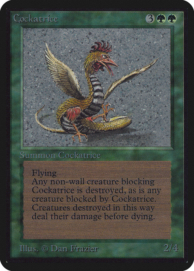 Cockatrice [Alpha Edition] Magic: The Gathering