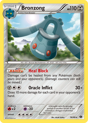 Bronzong (76/99) [Black & White: Next Destinies] Pokémon