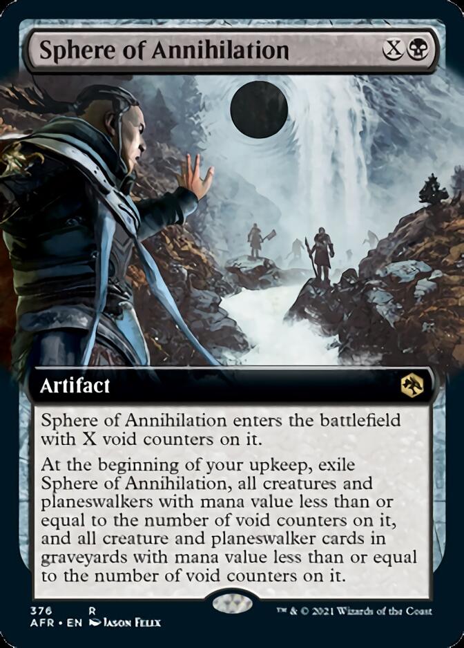 Sphere of Annihilation (Extended Art) [Dungeons & Dragons: Adventures in the Forgotten Realms] Magic: The Gathering