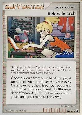 Bebe's Search (89/111) (Queengar - Jason Martinez) [World Championships 2009] Pokémon