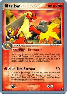 Blaziken (3/109) (Blaziken Tech - Chris Fulop) [World Championships 2004] Pokémon