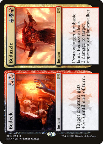 Bedeck // Bedazzle [Ravnica Allegiance] Magic: The Gathering