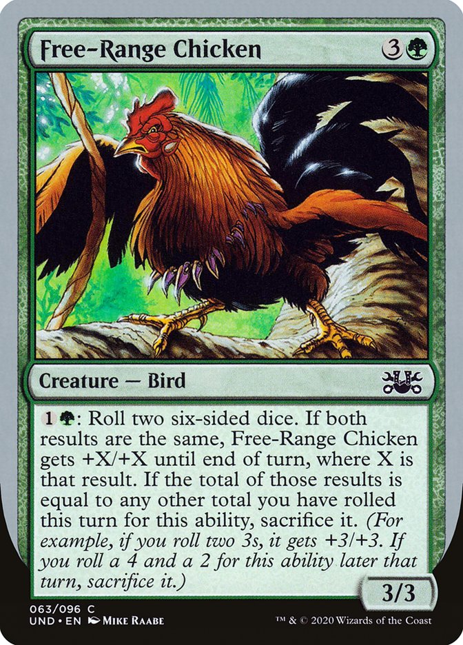 Free-Range Chicken [Unsanctioned] Magic: The Gathering