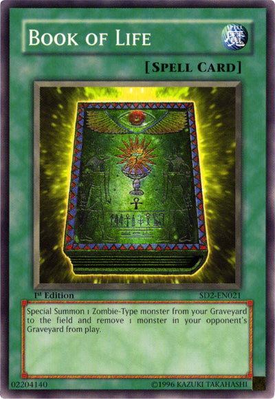 Book of Life [SD2-EN021] Common Yu-Gi-Oh!