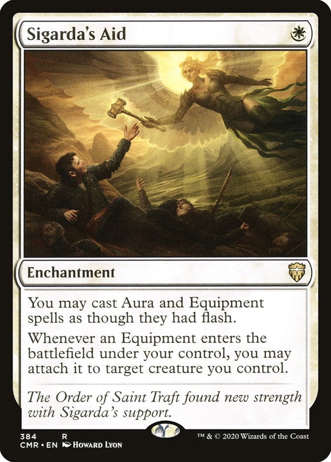 Sigarda's Aid [Commander Legends] Magic: The Gathering