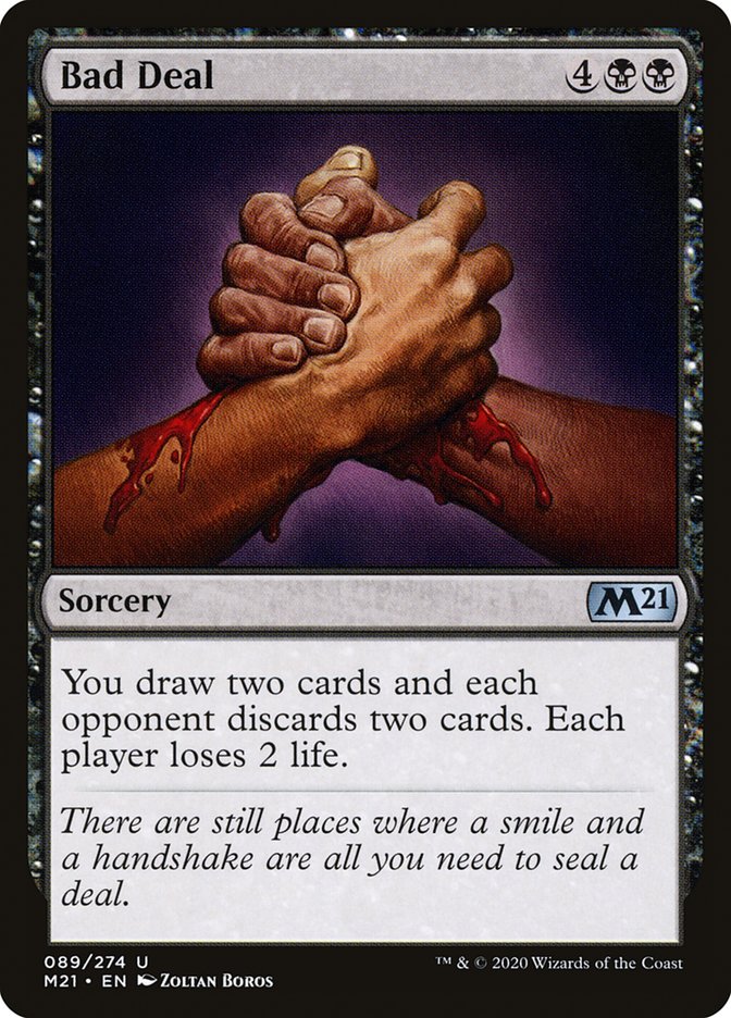 Bad Deal [Core Set 2021] Magic: The Gathering