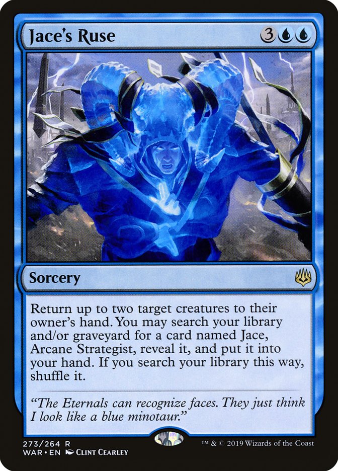 Jace's Ruse [War of the Spark] Magic: The Gathering