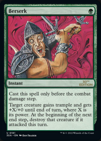 Berserk [30th Anniversary Edition] Magic: The Gathering