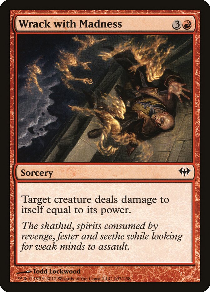 Wrack with Madness [Dark Ascension] Magic: The Gathering