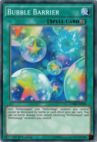Bubble Barrier [CORE-EN058] Common Yu-Gi-Oh!