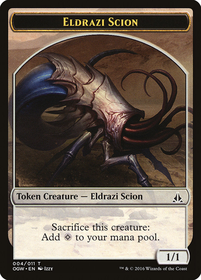Eldrazi Scion Token (004/011) [Oath of the Gatewatch Tokens] Magic: The Gathering