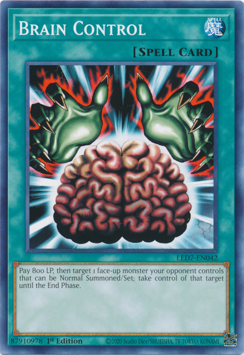 Brain Control [LED7-EN042] Common Yu-Gi-Oh!