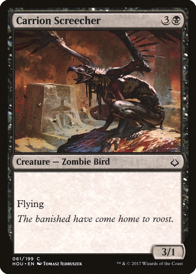 Carrion Screecher [Hour of Devastation] Magic: The Gathering