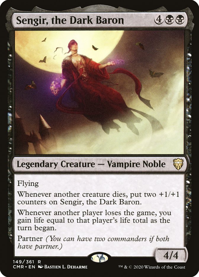 Sengir, the Dark Baron [Commander Legends] Magic: The Gathering
