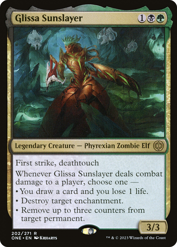 Glissa Sunslayer [Phyrexia: All Will Be One] Magic: The Gathering