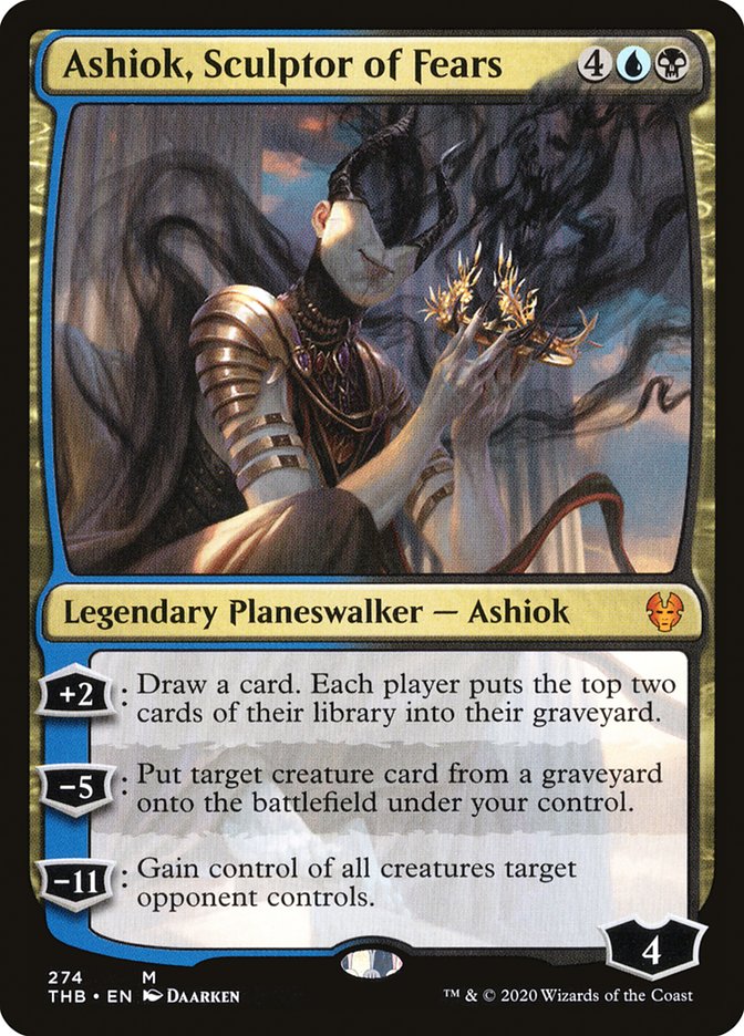Ashiok, Sculptor of Fears [Theros Beyond Death] Magic: The Gathering