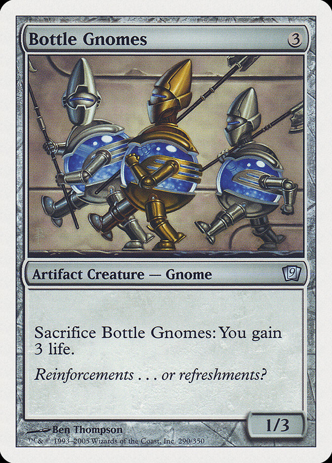 Bottle Gnomes [Ninth Edition] Magic: The Gathering