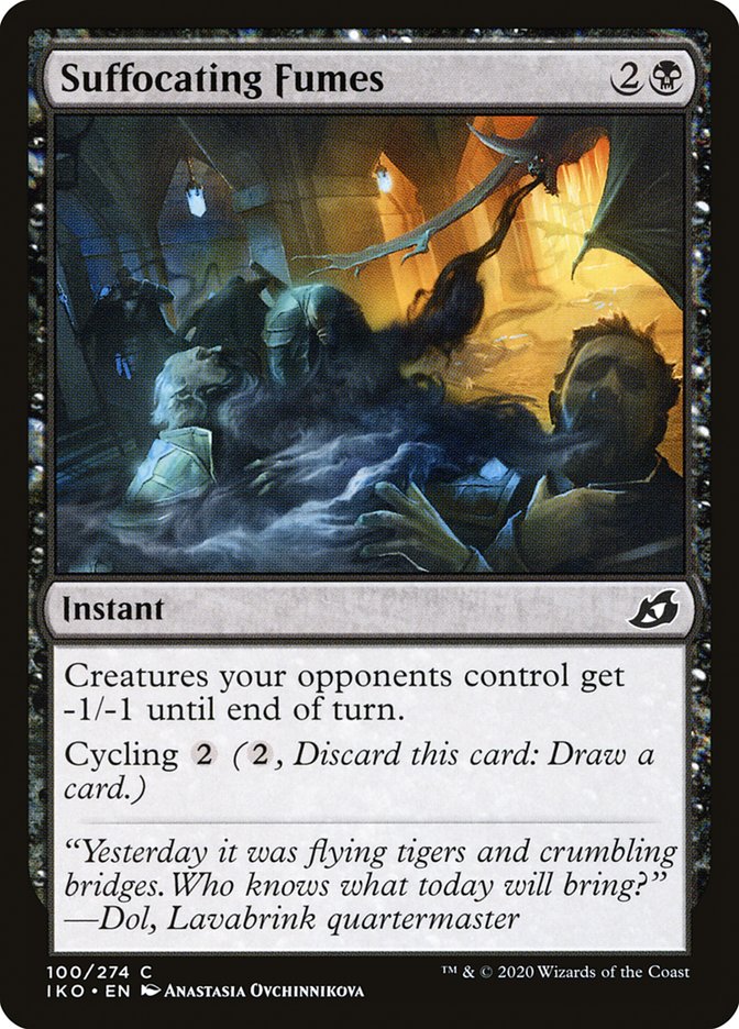 Suffocating Fumes [Ikoria: Lair of Behemoths] Magic: The Gathering