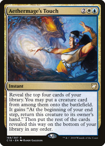 Aethermage's Touch [Commander 2018] Magic: The Gathering