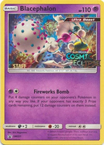 Blacephalon (SM221) (Staff Prerelease Promo) [Sun & Moon: Black Star Promos] Pokémon