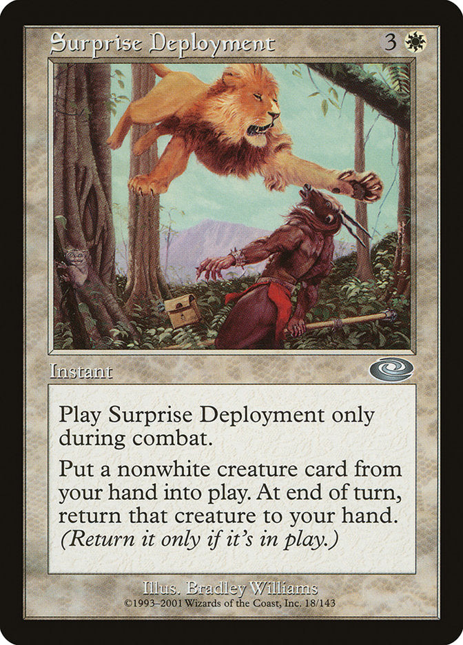 Surprise Deployment [Planeshift] Magic: The Gathering