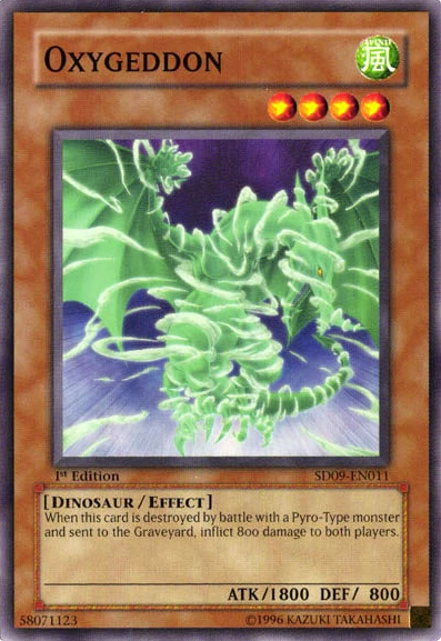 Oxygeddon [SD09-EN011] Common Yu-Gi-Oh!