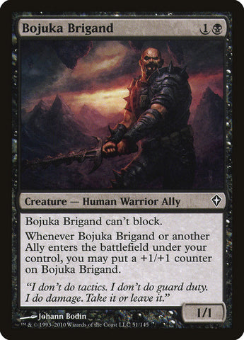 Bojuka Brigand [Worldwake] Magic: The Gathering