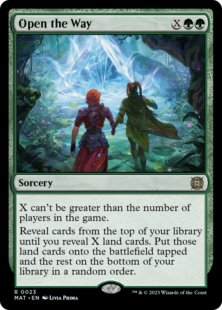Open the Way [March of the Machine: The Aftermath] Magic: The Gathering