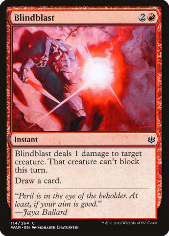 Blindblast [War of the Spark] Magic: The Gathering