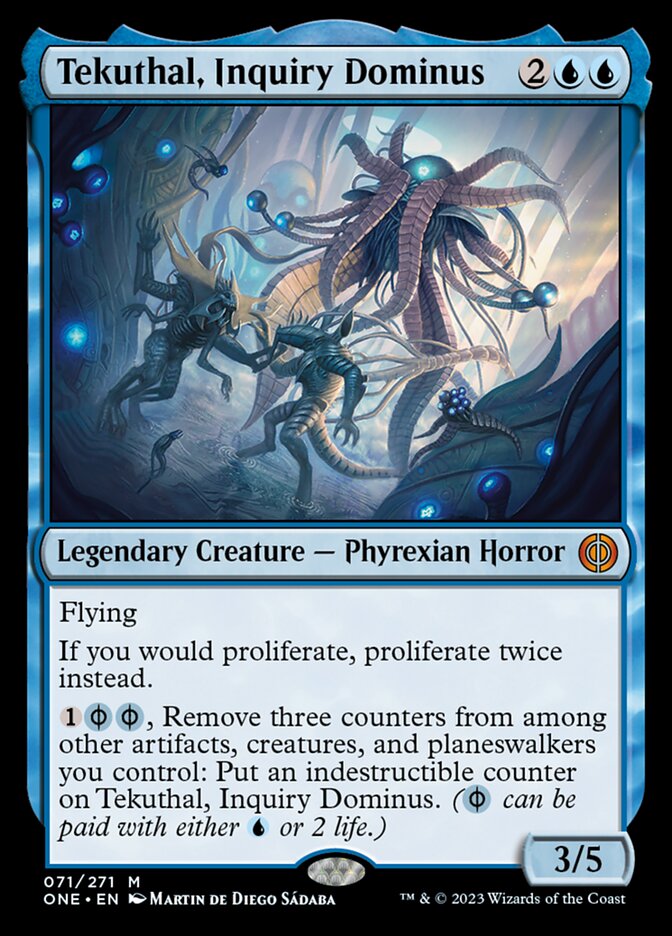 Tekuthal, Inquiry Dominus [Phyrexia: All Will Be One] Magic: The Gathering