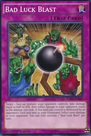 Bad Luck Blast [BOSH-EN080] Common Yu-Gi-Oh!
