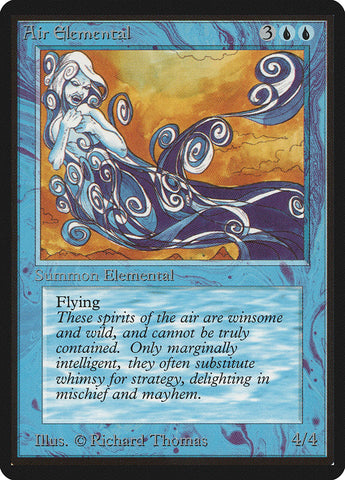 Air Elemental [Beta Edition] Magic: The Gathering