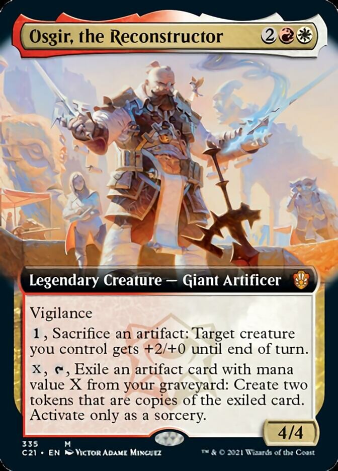 Osgir, the Reconstructor (Extended Art) [Commander 2021] Magic: The Gathering