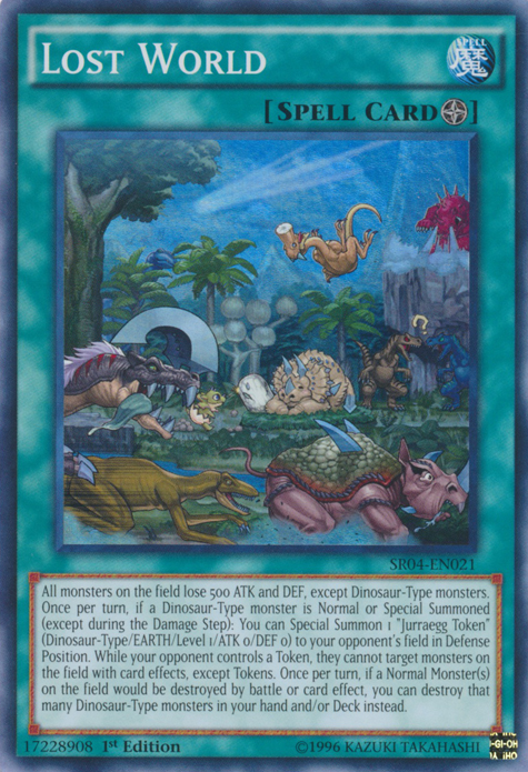 Lost World [SR04-EN021] Super Rare Yu-Gi-Oh!