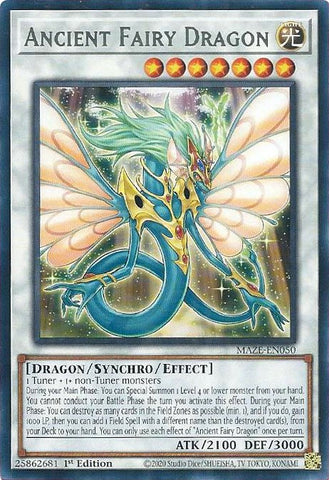 Ancient Fairy Dragon [MAZE-EN050] Rare Yu-Gi-Oh!