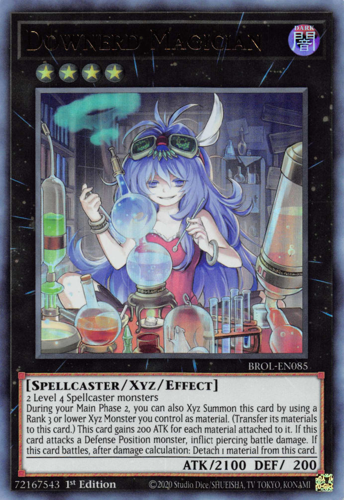 Downerd Magician [BROL-EN085] Ultra Rare Yu-Gi-Oh!
