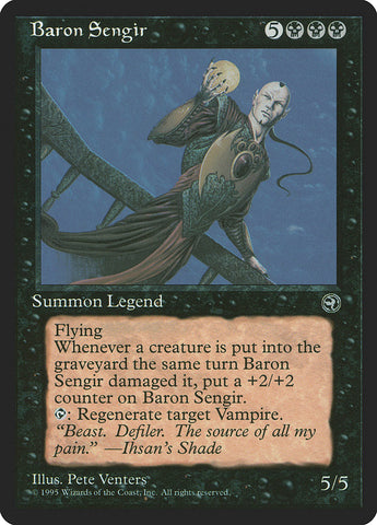 Baron Sengir [Homelands] Magic: The Gathering