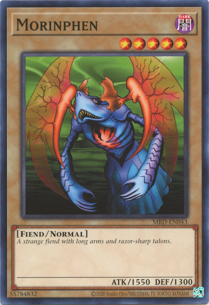 Morinphen (25th Anniversary) [MRD-EN043] Common Yu-Gi-Oh!