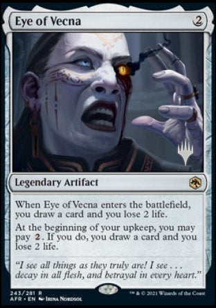 Eye of Vecna (Promo Pack) [Dungeons & Dragons: Adventures in the Forgotten Realms Promos] Magic: The Gathering