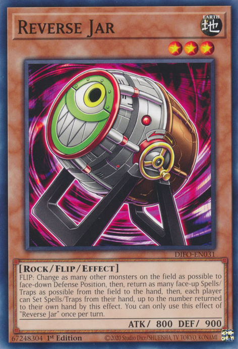 Reverse Jar [DIFO-EN031] Common Yu-Gi-Oh!