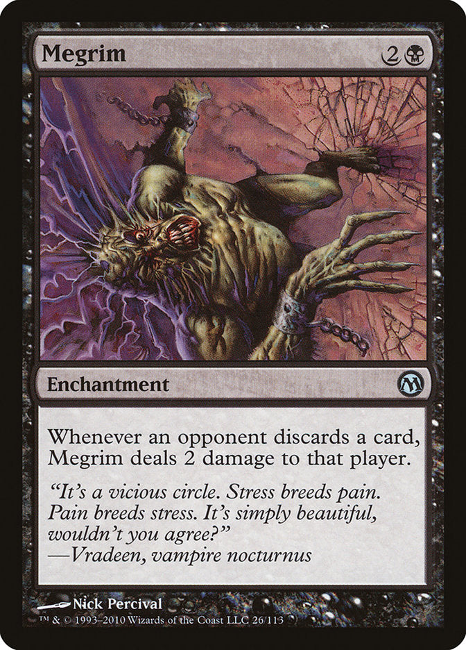 Megrim [Duels of the Planeswalkers] Magic: The Gathering