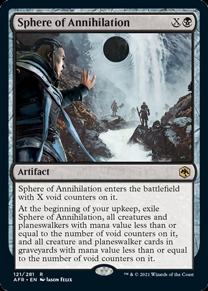 Sphere of Annihilation [Dungeons & Dragons: Adventures in the Forgotten Realms] Magic: The Gathering
